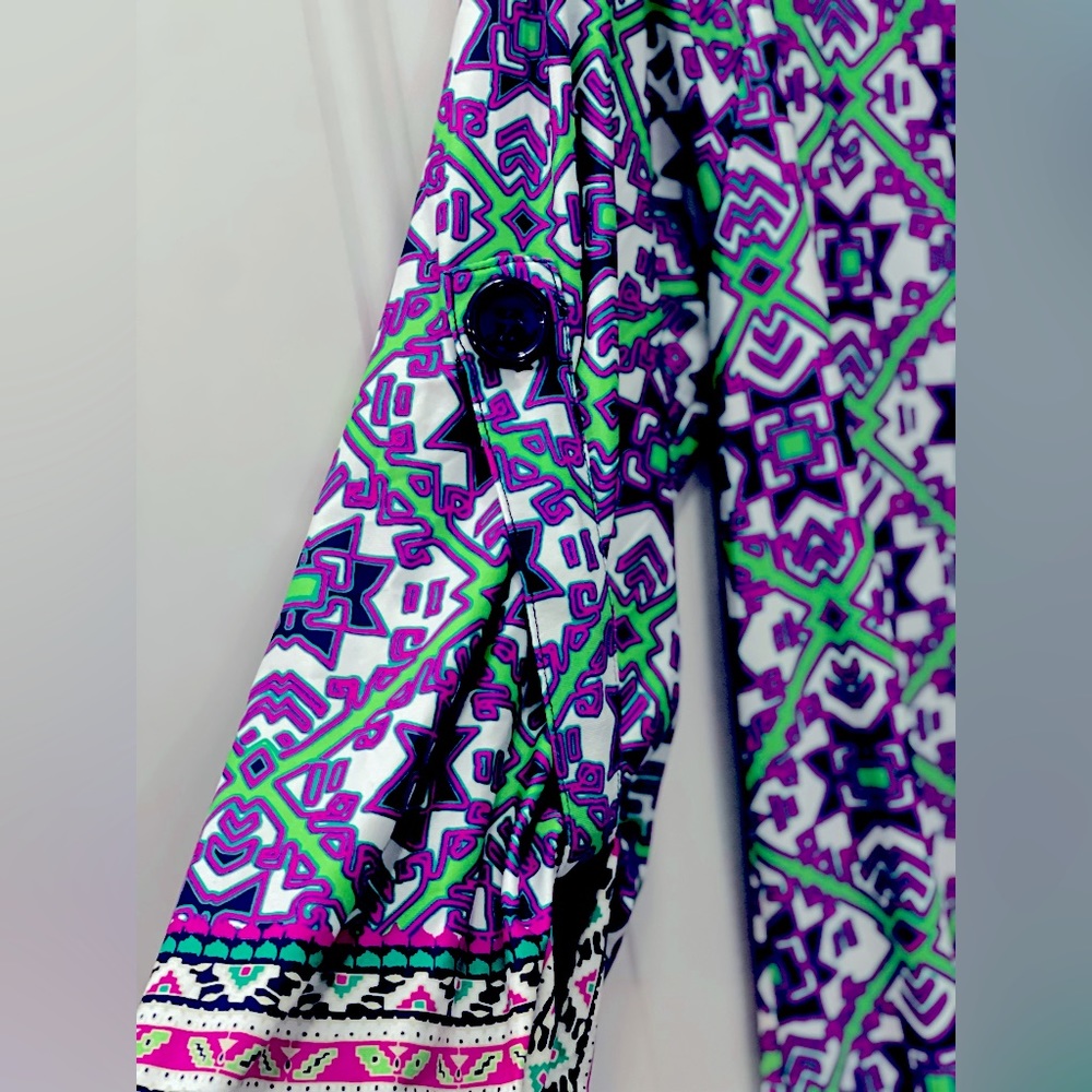 $140 NWT Nanette Lepore MULTI PURPLE LUXURIOUSLY SOFT SWIMSUIT COVER UP DRESS - Picture 11 of 13